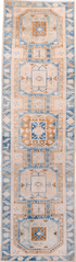 Antique Heriz Runner Rug (2' x 10')